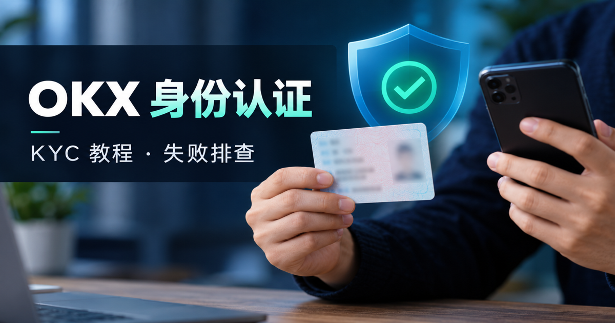 OKX 身份认证封面图：KYC 教程与失败排查